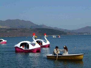 山中湖ドーム船・屋形船・マリンボート予約
